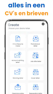 Cv bouwer pdf - CV maker screenshot 3