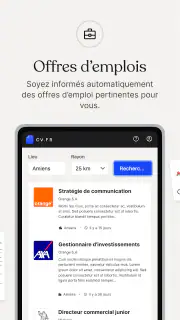CV.fr : CV designer en ligne screenshot 4