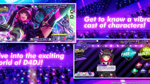 D4DJ Groovy Mix screenshot 1
