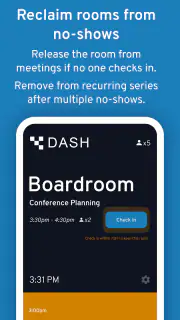 Dash - vergaderzaalscherm screenshot 4