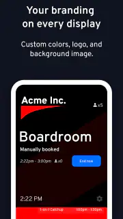 Dash - vergaderzaalscherm screenshot 7
