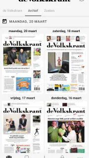 de Volkskrant Krant screenshot 2
