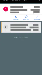 DHL eCommerce voor bezorgers screenshot 2