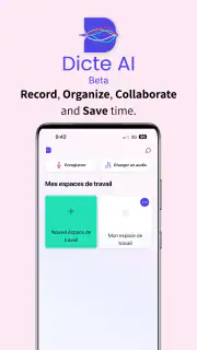 Dicte: AI-vergaderassistent screenshot 1