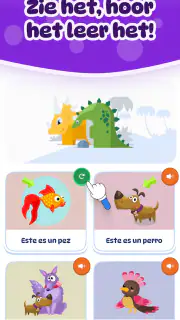Dinolingo Kinderen leren talen screenshot 2