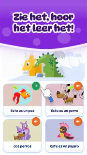 Dinolingo Kinderen leren talen screenshot 8