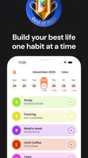 Disciplined - Gewoonte Tracker screenshot 1