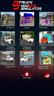 DJ Truck Mod Bus Simulator screenshot 1
