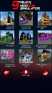DJ Truck Mod Bus Simulator screenshot 4
