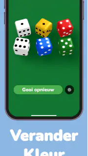 Dobbelsteen: Simpel rollen screenshot 3
