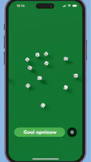 Dobbelsteen: Simpel rollen screenshot 4