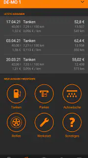 Driverslog Pro 2 - Fahrtenbuch screenshot 4