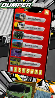 Dumper Truck Mod Bussid screenshot 1