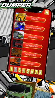 Dumper Truck Mod Bussid screenshot 2