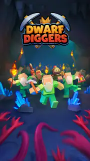 Dwarfs Diggers: Idle Master screenshot 1