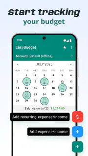 EasyBudget - Budget planning screenshot 5