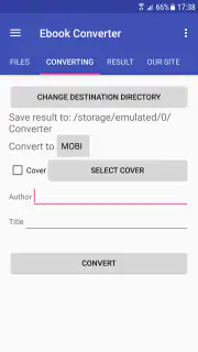 Ebook Converter screenshot 4