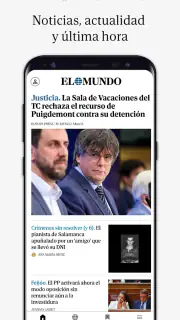 El Mundo - Diario líder online screenshot 1