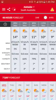 Elders Weather screenshot 5