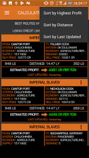 Elite Dangerous TradePad Pro screenshot 4