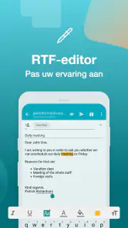 Email Aqua Mail: Snel, veilig screenshot 3