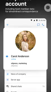 eXpress: Enterprise Messenger screenshot 4