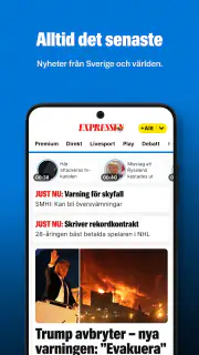 Expressen Nyheter screenshot 1