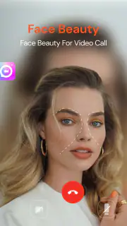 Face beauty voor videocall-app screenshot 1