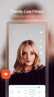 Face beauty voor videocall-app screenshot 6