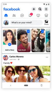 Facebook Lite screenshot 1