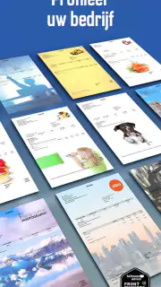 Factuur en offerte app screenshot 2