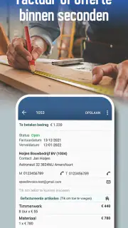 Factuur en offerte app screenshot 7