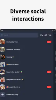 Fambase: Live & Group Chat screenshot 7