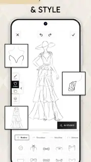 Fashion Design Clothes: Sketch screenshot 2