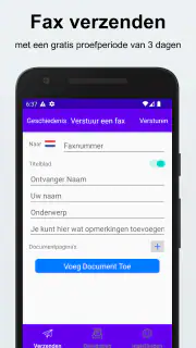 Fax verzenden en ontvangen screenshot 3