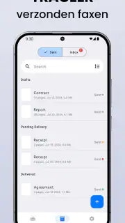 FaxFree: Verzend faxen met gsm screenshot 8