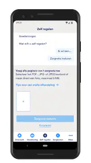 FBTO Zorg app screenshot 4