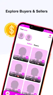 FeetPix - Buy & Sell screenshot 1