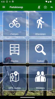 Fietsknoop fietsen en wandelen screenshot 1