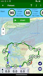Fietsknoop fietsen en wandelen screenshot 5