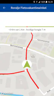 Fietsvakantiewinkel route-app screenshot 5