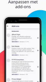 Firefox Browser: snel en privé screenshot 8