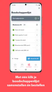 FitChef: Weekmenu's op maat! screenshot 5