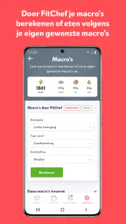 FitChef: Weekmenu's op maat! screenshot 8