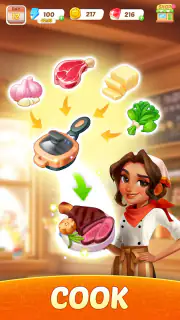 Flambé: Merge & Cook screenshot 2