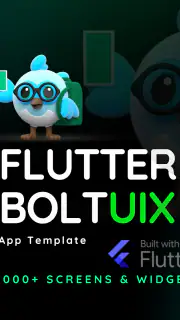 Flutter UI App Template screenshot 1