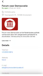 Forum voor Democratie | FVD screenshot 5