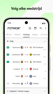 FotMob - Voetbal Uitslagen screenshot 1
