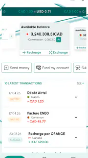 @fric Remit Transfert d'argent screenshot 7