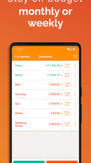 Fudget: Monthly Budget Planner screenshot 3